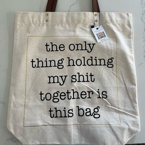 Nwt novelty tote